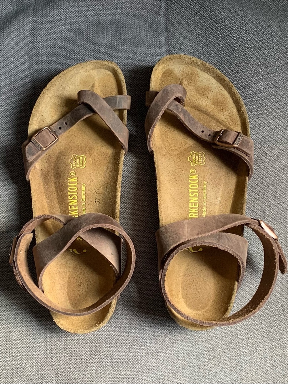 NWT Birkenstock Yara sandals